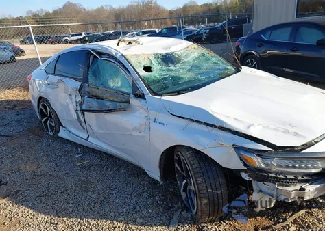 2022 Honda Accord Hybrid Sport from USA, damaged, VIN 1HGCV3F21NA020480